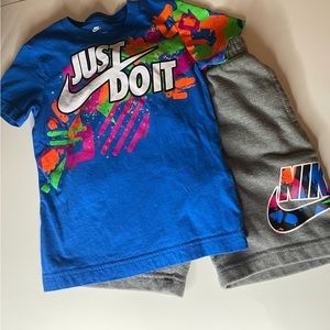 BACK SCHOOL OUTFIT! Boys Nike short set/ 4/5 yrs old